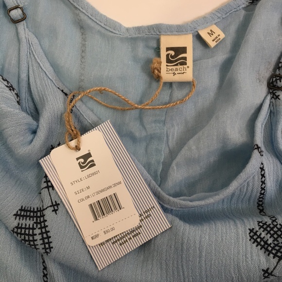 BEACH BY EXIST | SPAGHETTI STRAPS | BOHO DRESS E - Picture 5 of 6